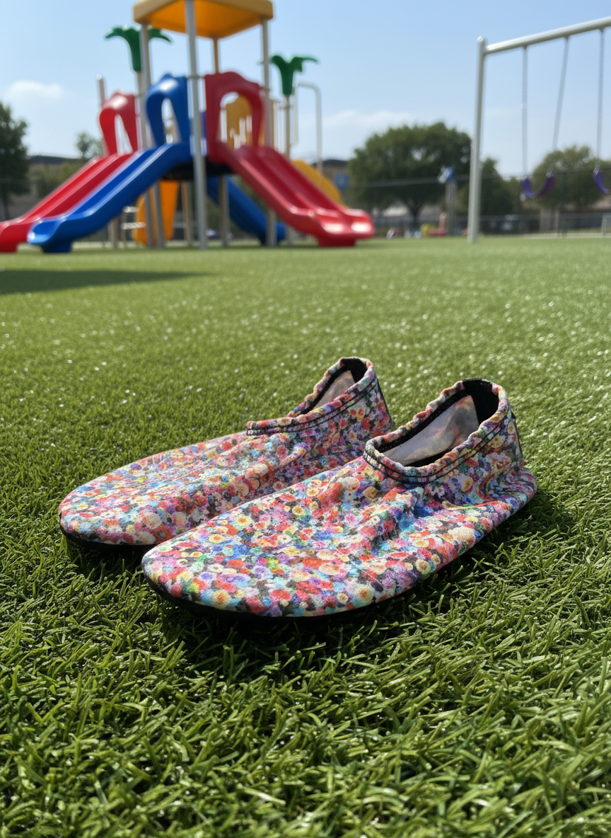 Flexy Slips Lycra Flower Pink