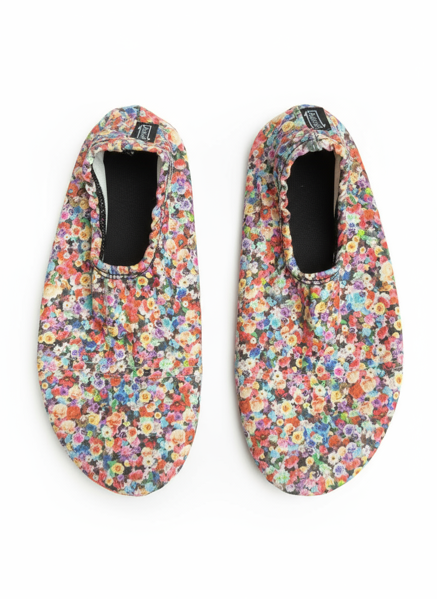 Flexy Slips Lycra Flower Pink