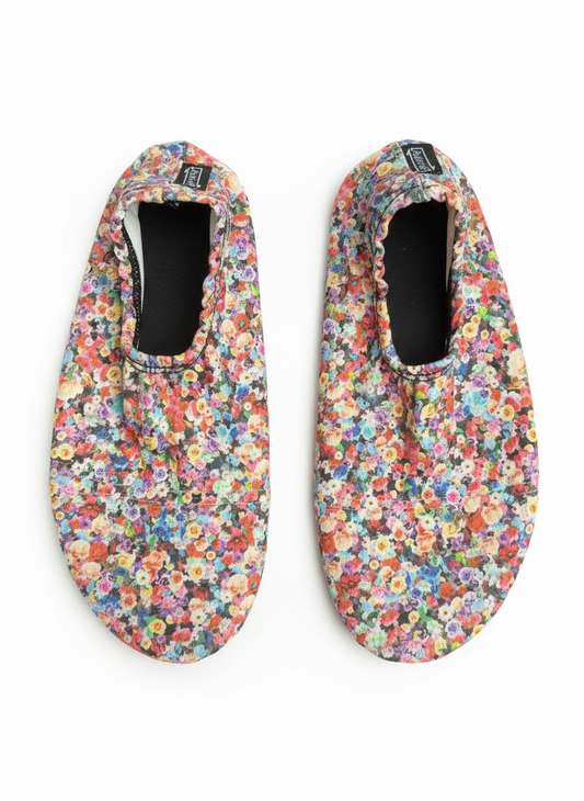 Flexy Slips Lycra Flower Pink