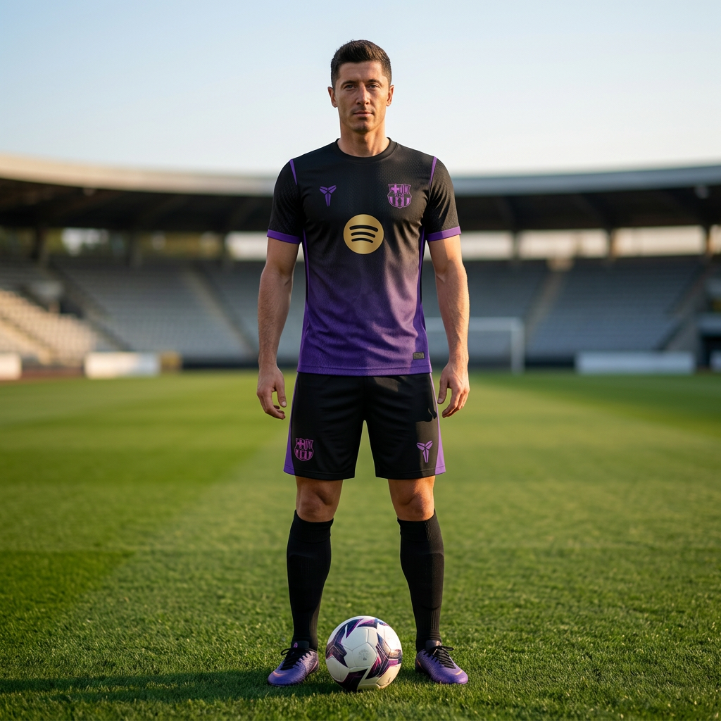 Football kit lifestyle shot