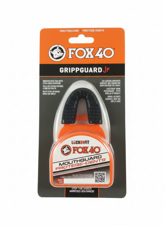 Fox40 Grippguard Mouthguard Black Junior
