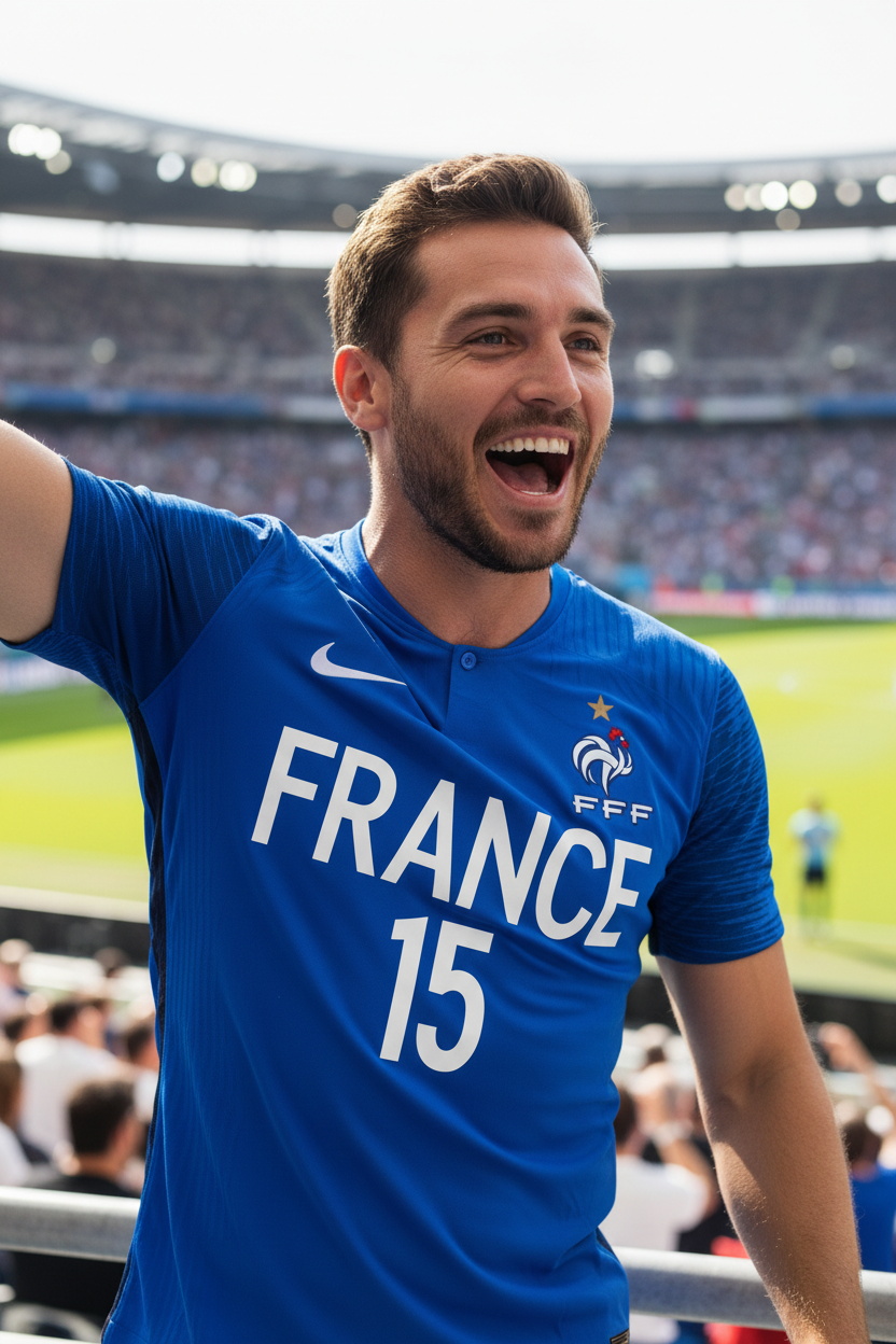 France #15 Jersey – Fan Lifestyle