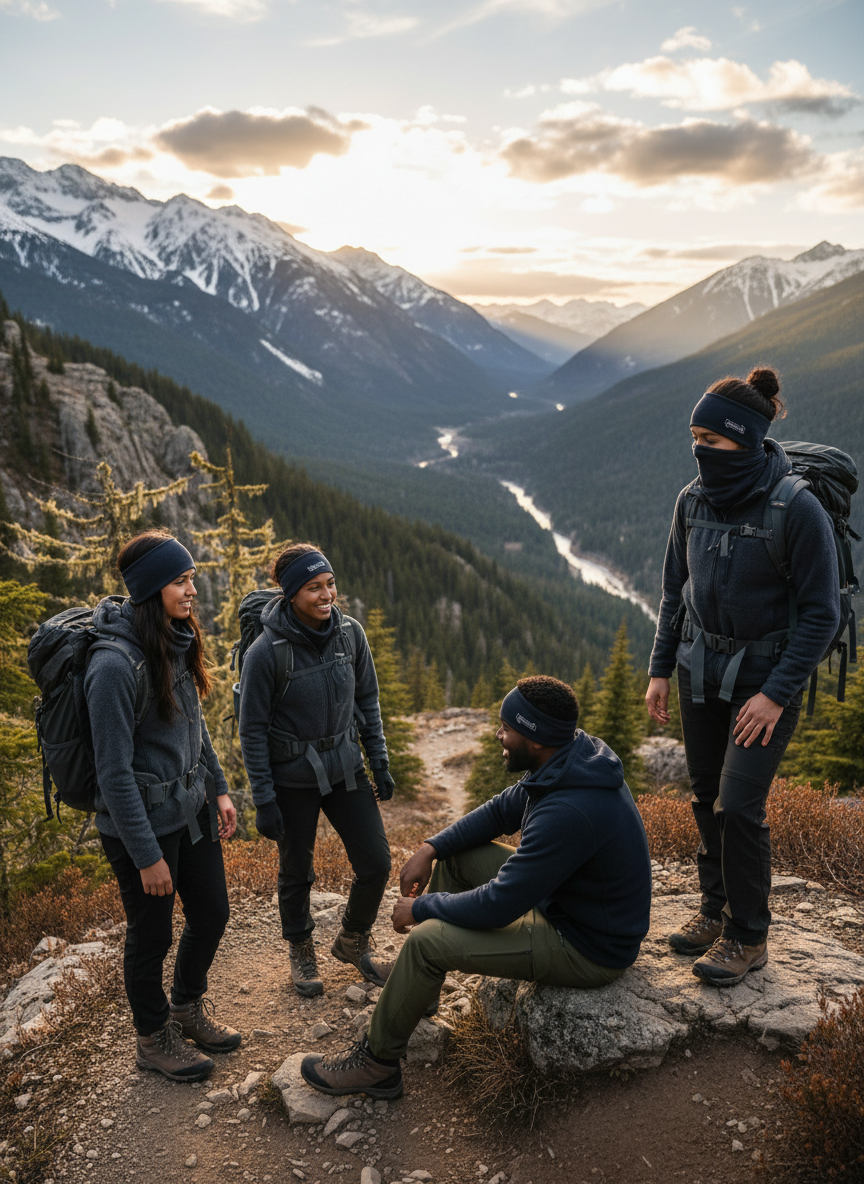 Functional Headgear - Fleece Grey
