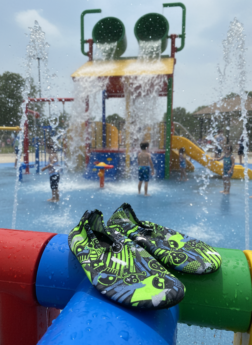 Flexy Slips Lycra Skulls Green