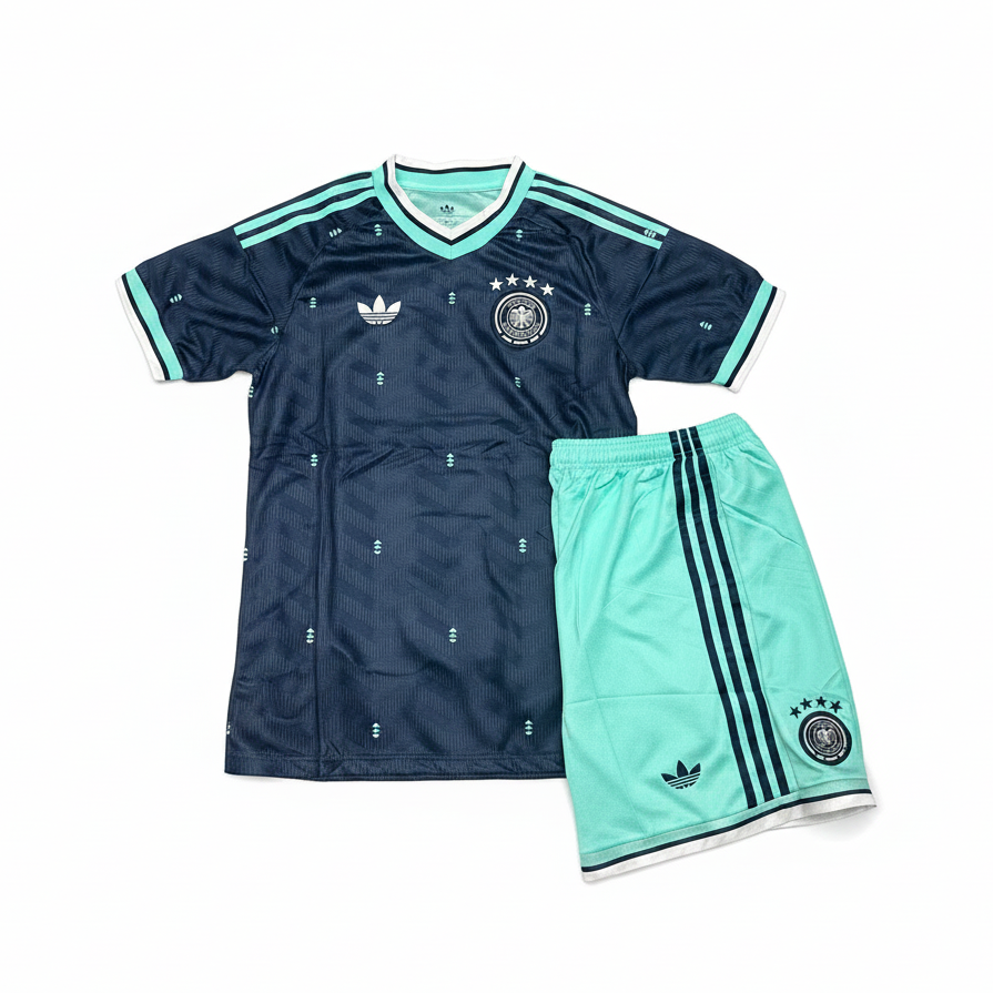 Germany Adidas away kit on white background
