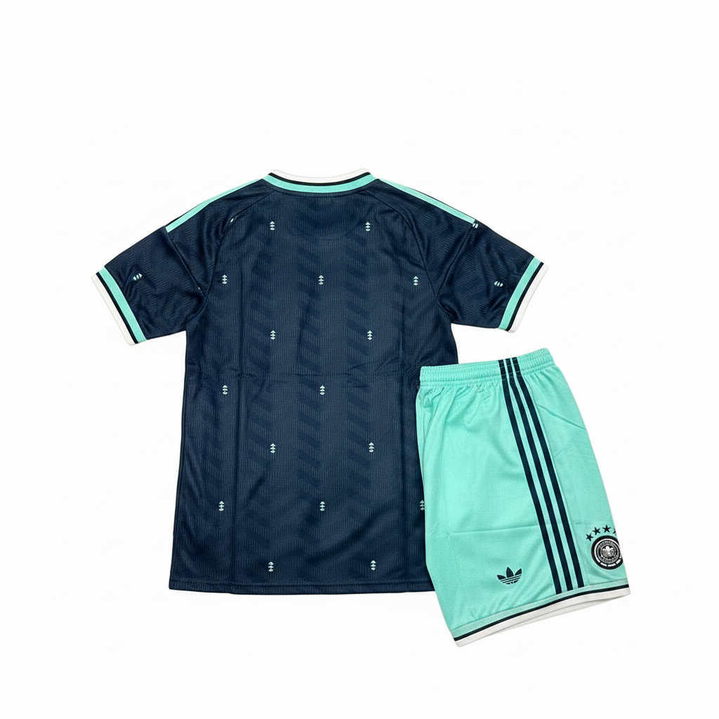 Germany away kit back view on white background