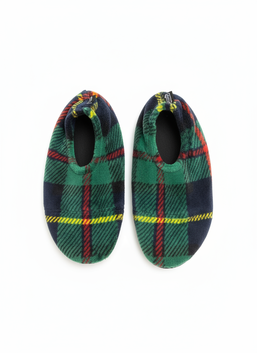 Flexy Slips Furr Carreau Green/Red