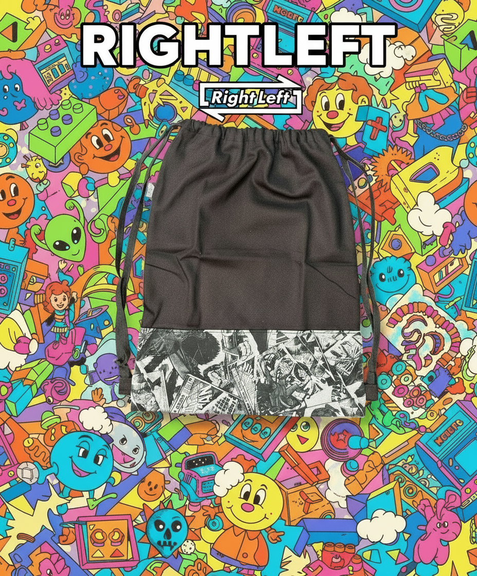 Lace Bag Black/ Grey Spider