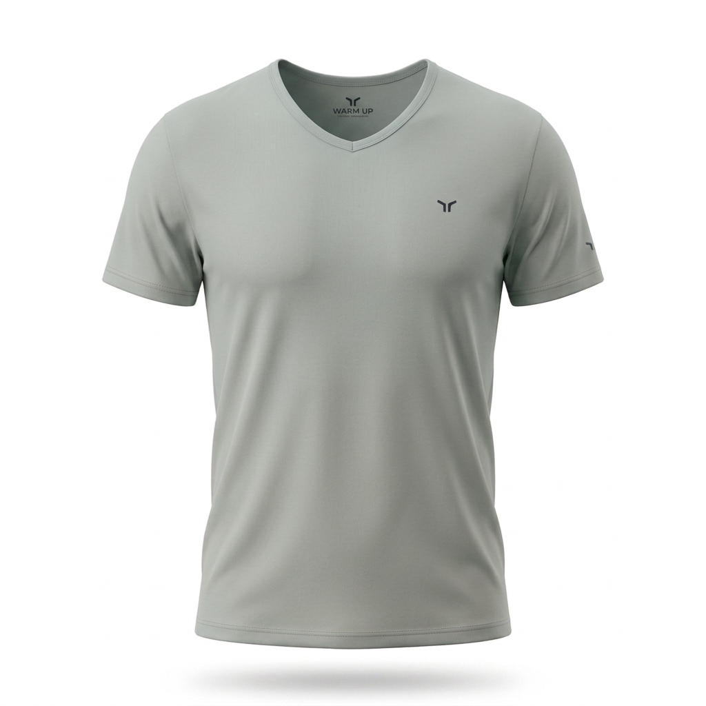 Grey T-shirt styled like the brick reference