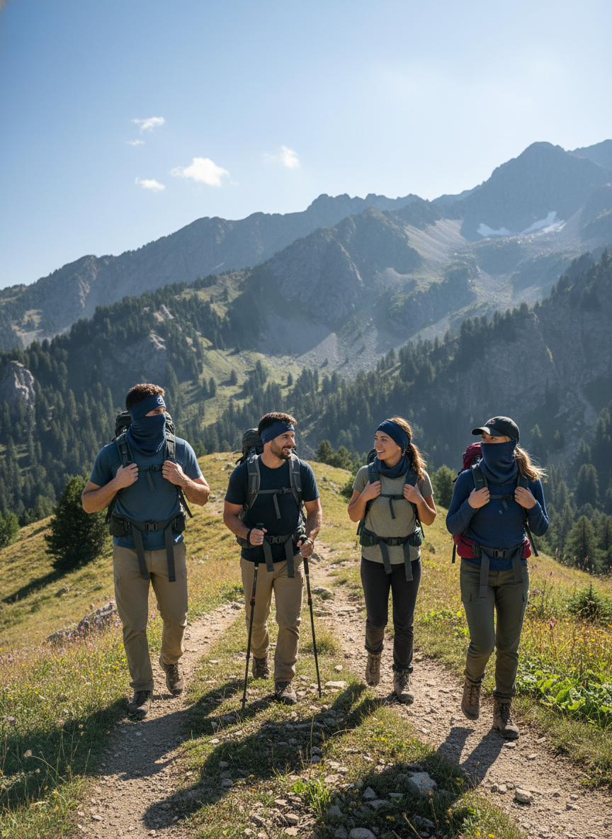 Functional Headgear - Fleece Grey