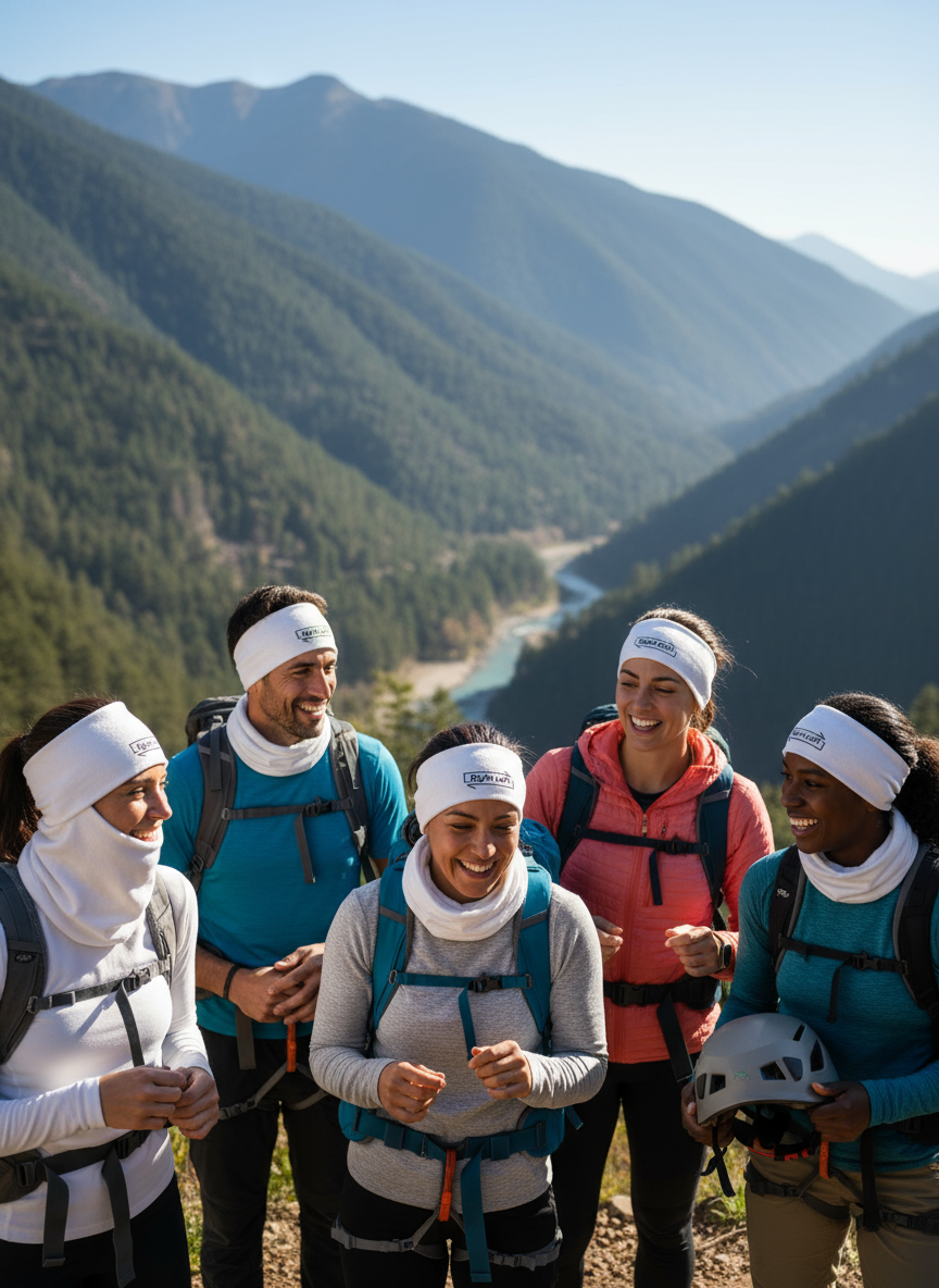 Functional Headgear - Fleece White
