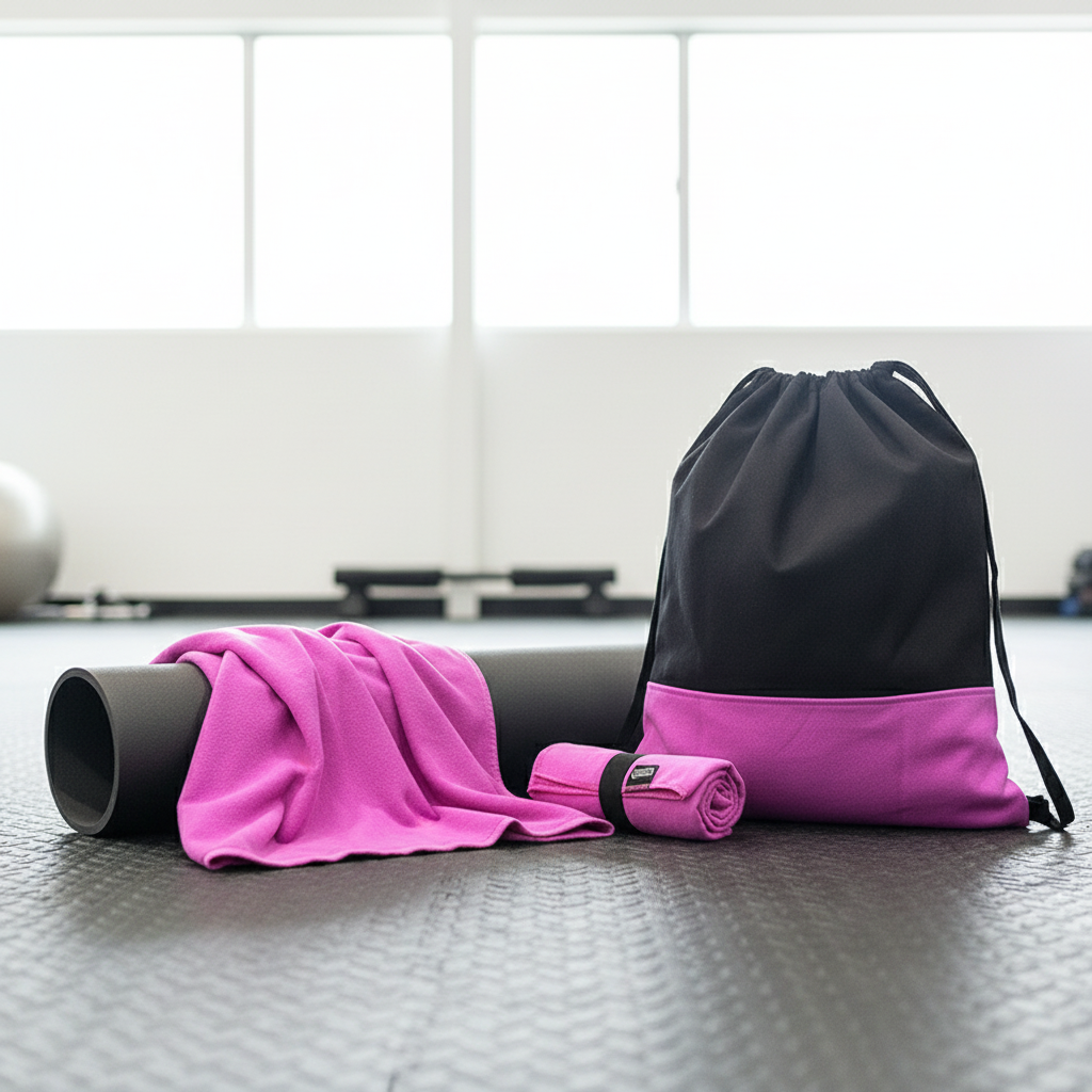 Microfiber Bundle Pillow, Towel & Lace Bag