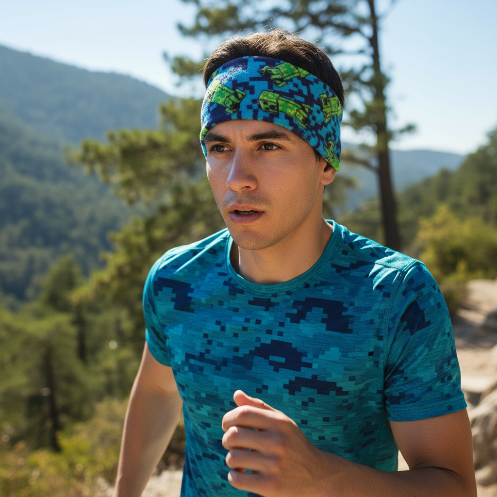 Functional Headgear - Furr Minecraft Blue