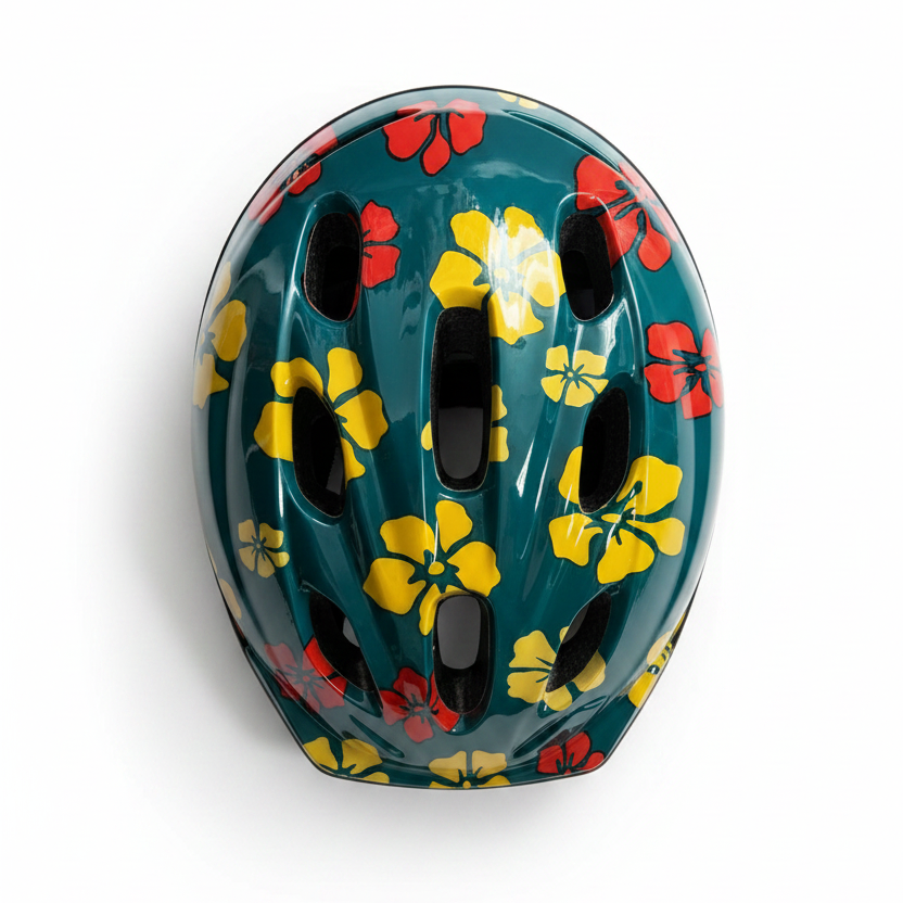 Helmet with white background
