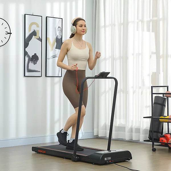 Treadmill & Walking Pad 2-in-1 Folding Wellfit