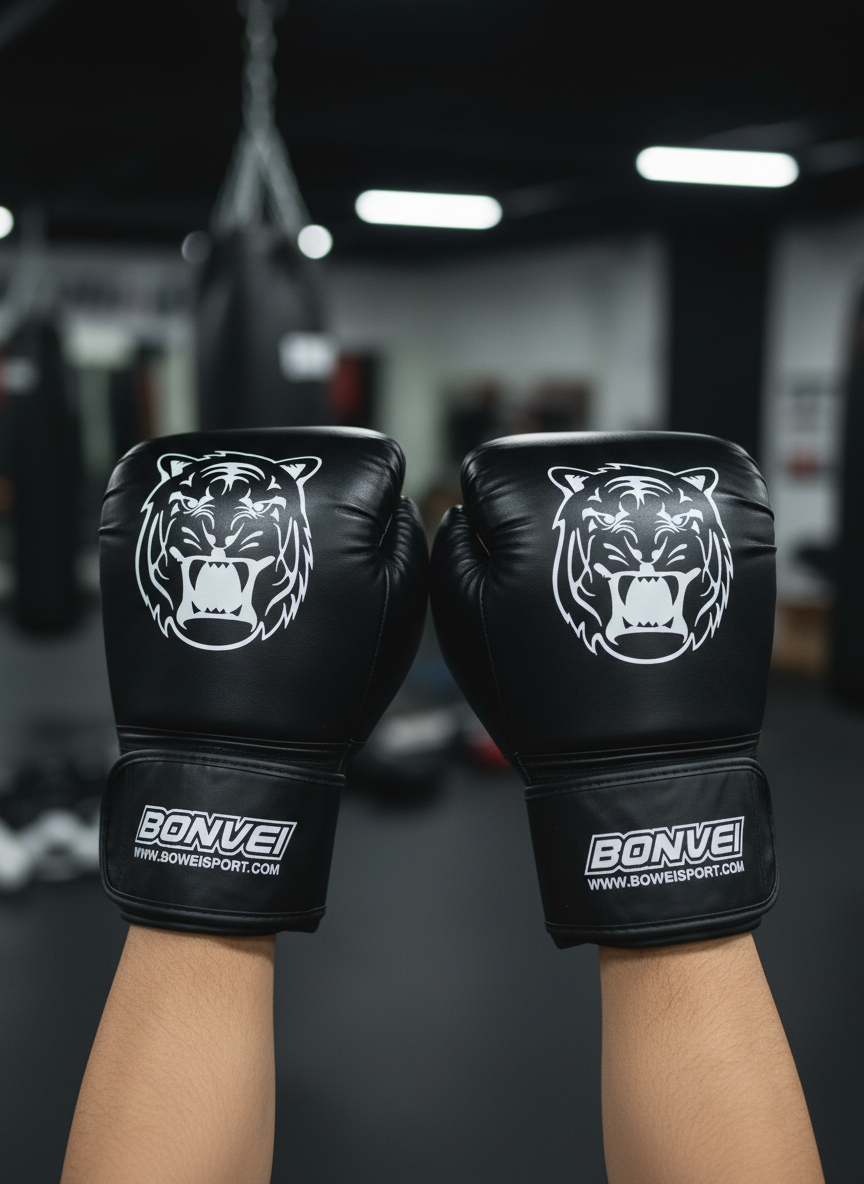 Bonvei Boxing Gloves color black