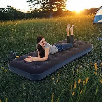 Flocked Airbed Combo Set #24040