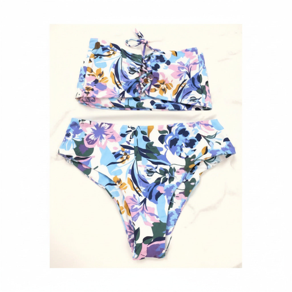 Swimsuit (Maillot) Two-Pieces Floral