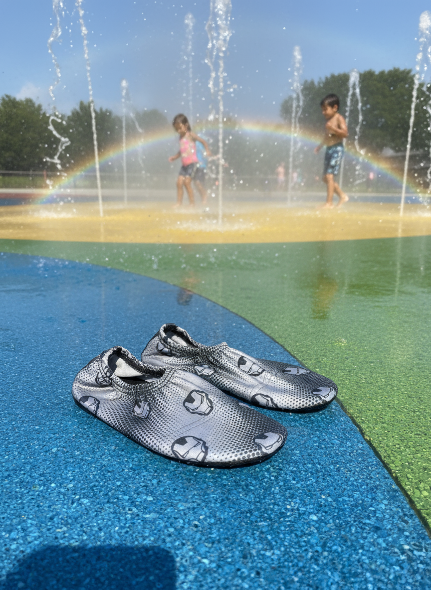 Flexy Slips Lycra Iron Man Grey