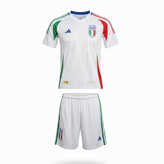 Italy Away Kit – Ghost Mannequin White Background
