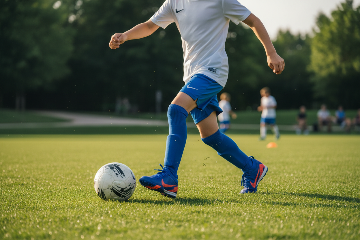 Kid Football Lifestyle Photo