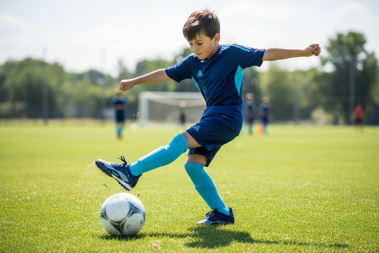 Football Shoes Kids navy #B1929