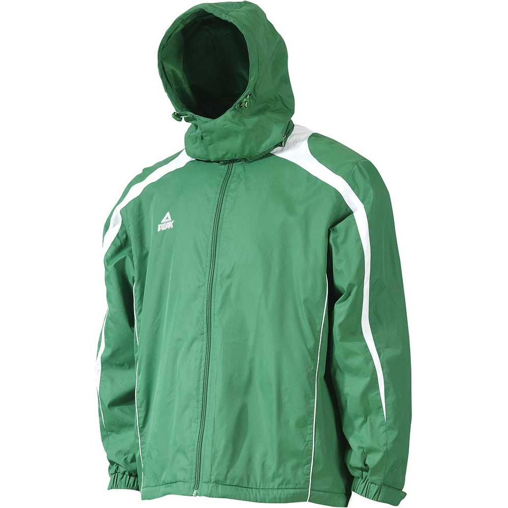 Peak Padding Jacket Green/White