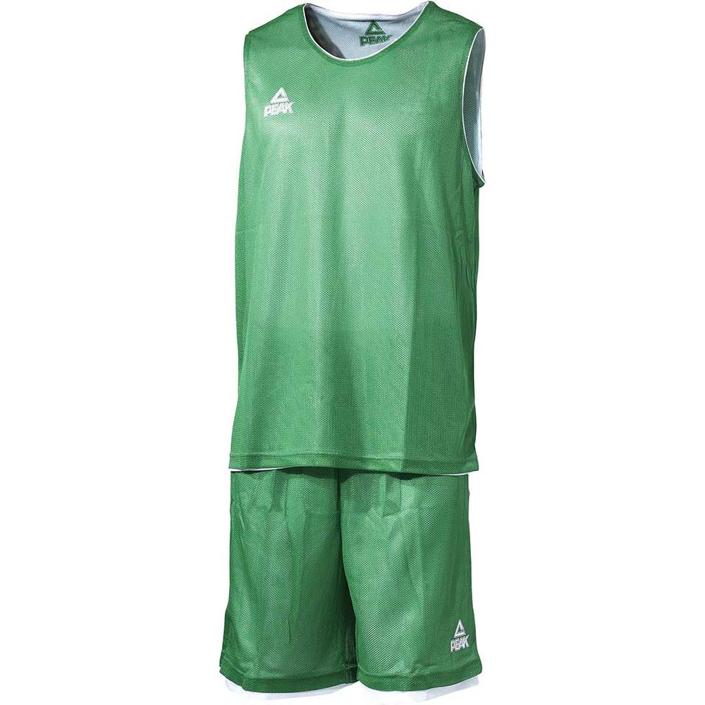 Peak Reversible Basketball Uniform TA16 Green