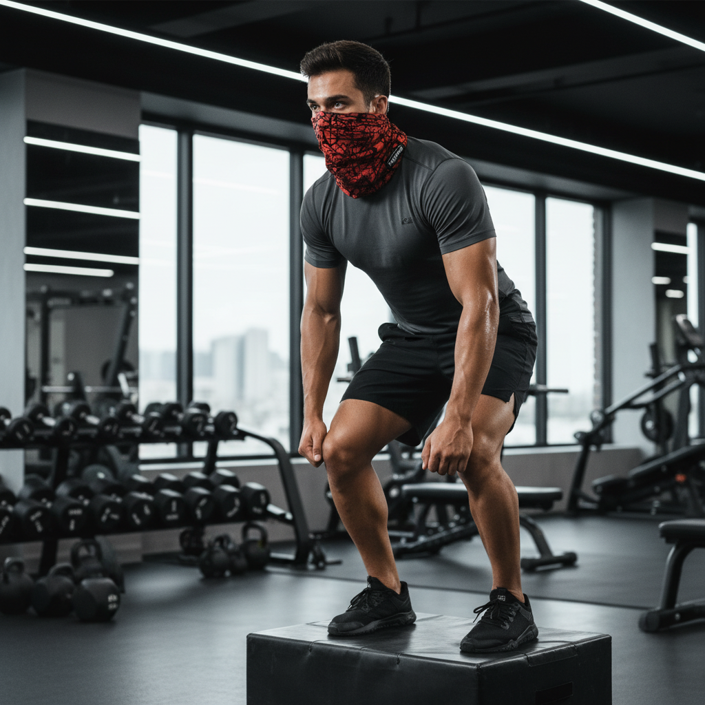 Functional Headgear - Lycra Spiderman Red