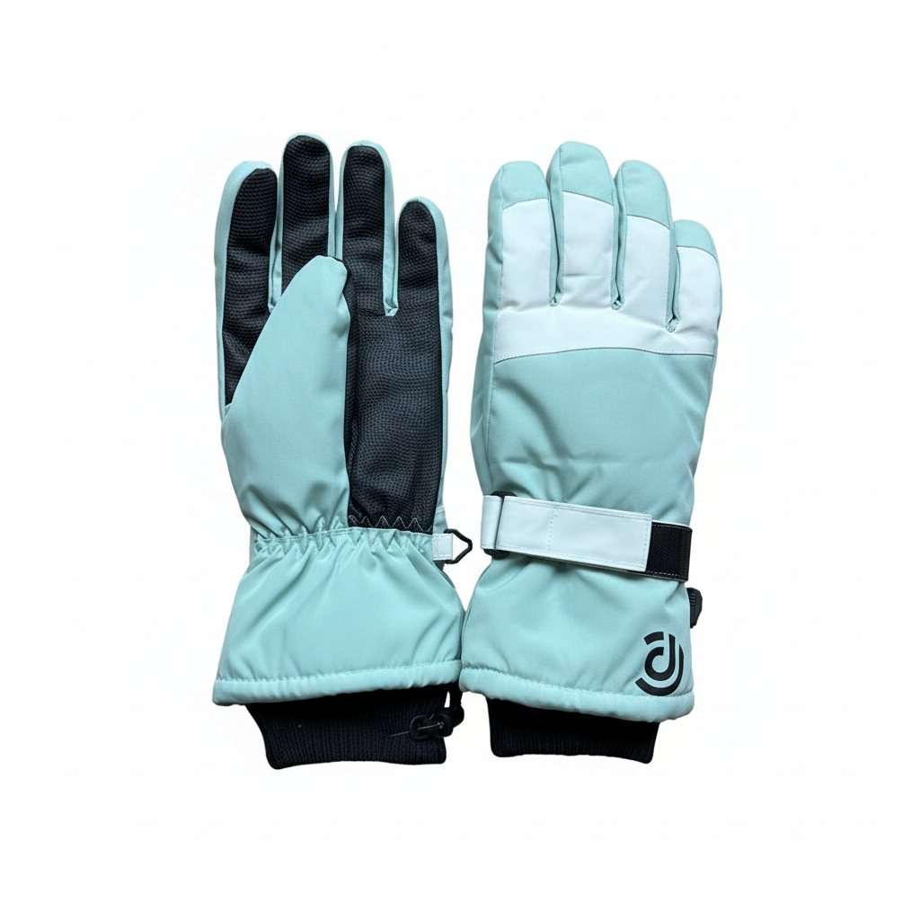Ski gloves Light Blue