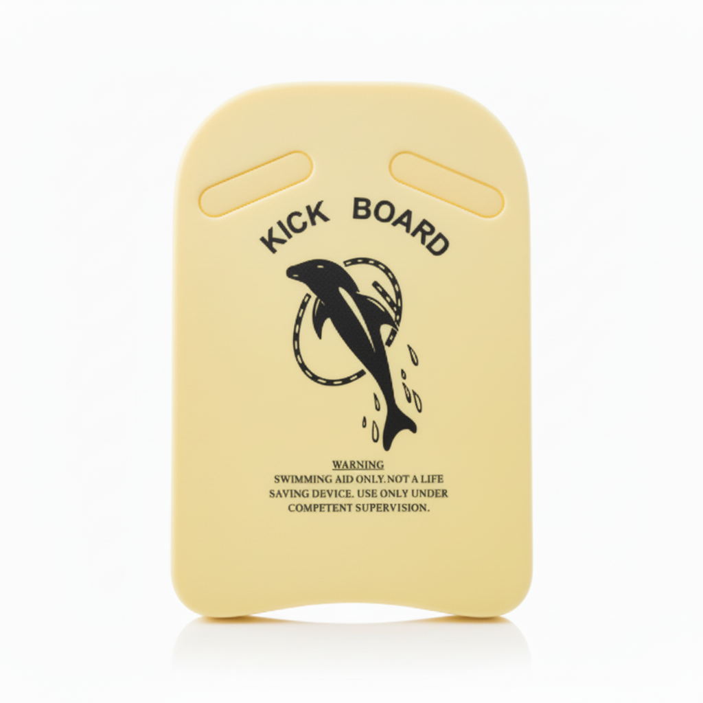 Light yellow kickboard