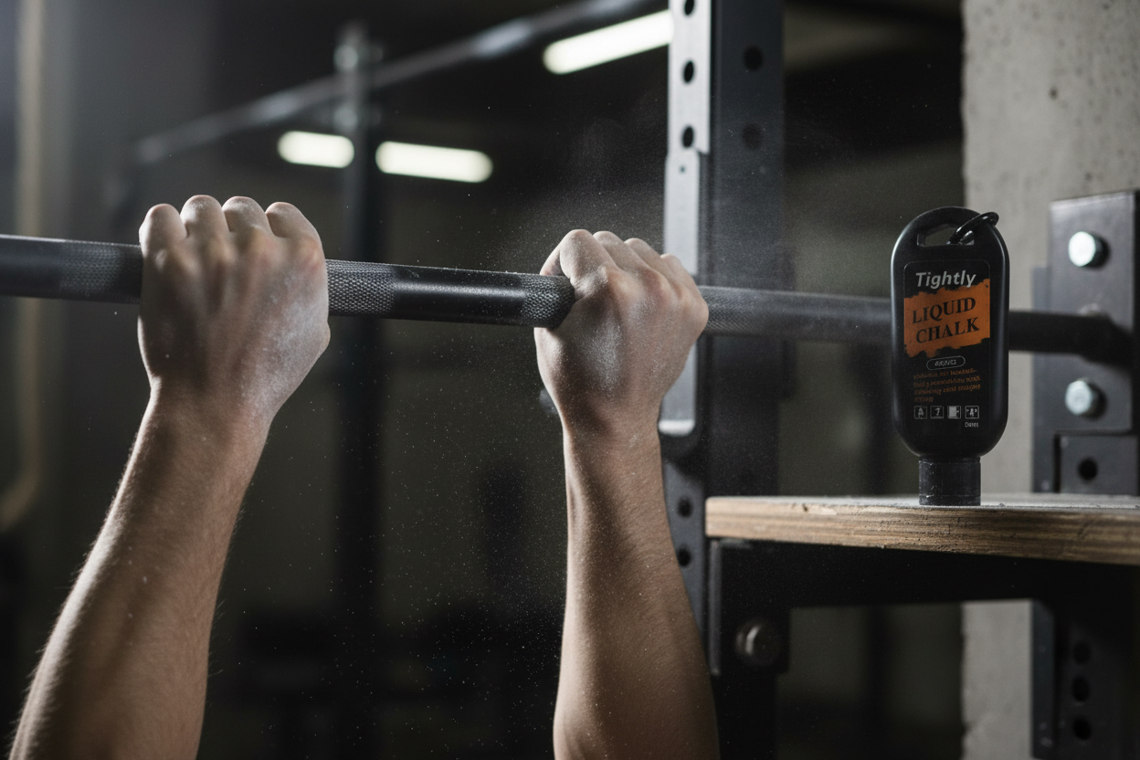 Liquid Chalk – Pull-up Bar