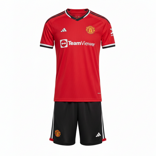 Manchester United Kit – Ghost Mannequin White Background