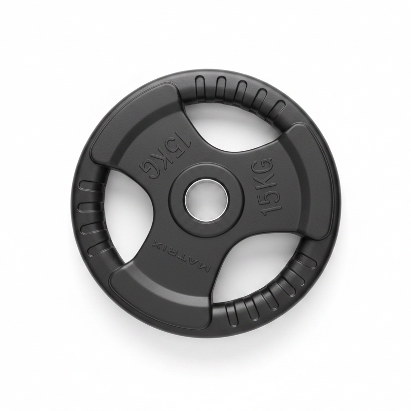 Matrix 15KG Weight Plate - White Background