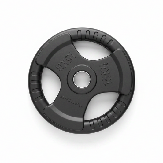 Matrix 15KG Weight Plate - White Background