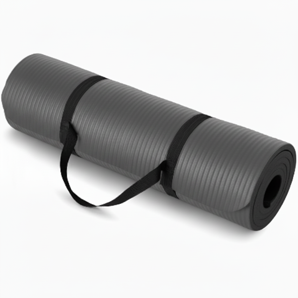 Medium grey yoga mat