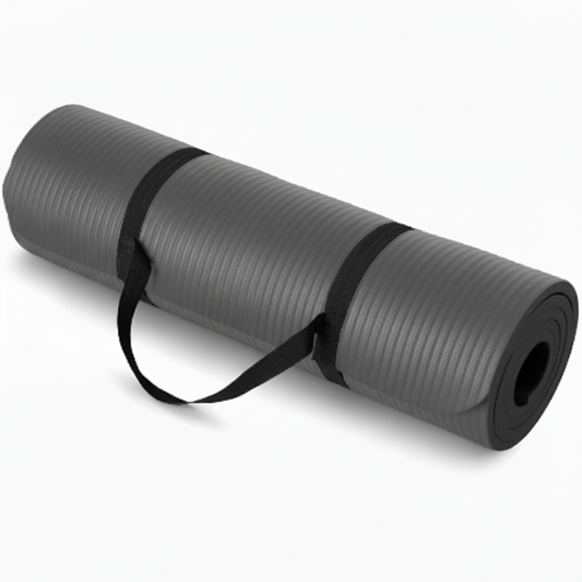 Medium grey yoga mat