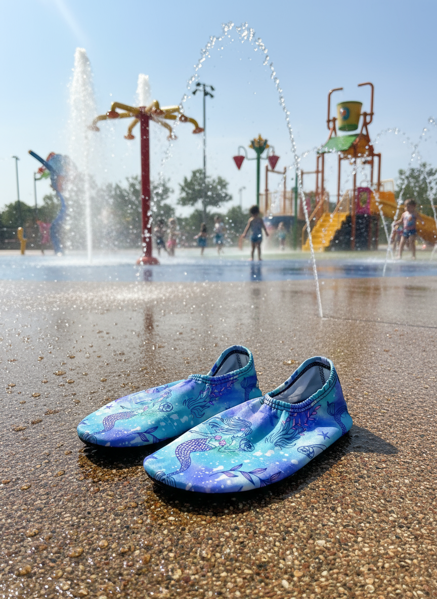 Flexy Slips Lycra Mermaid Blue