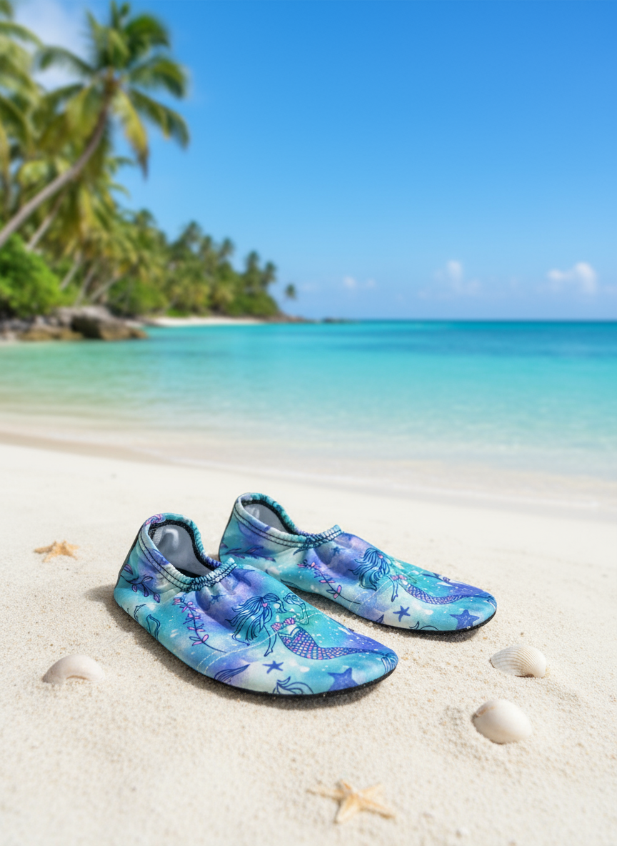 Flexy Slips Lycra Mermaid Blue