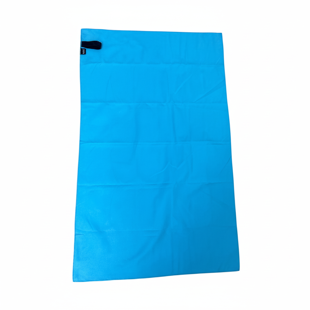 Microfiber Towel Blue Aqua Square Format