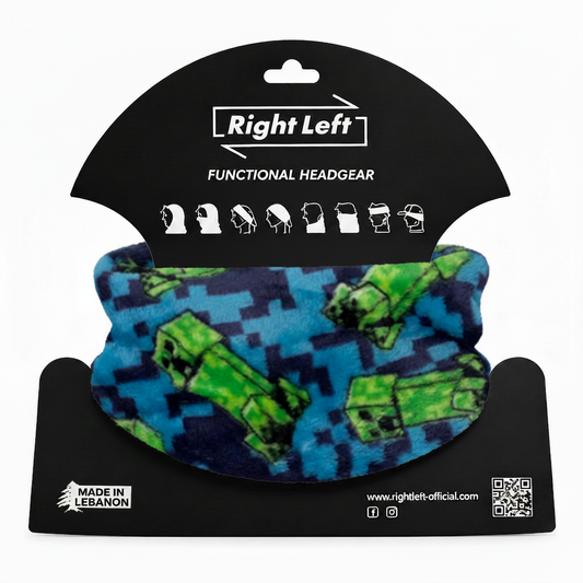Minecraft Headgear on Packaging