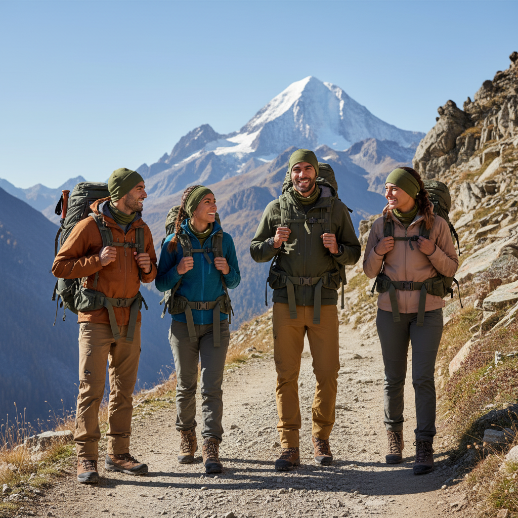 Functional Headgear - French Tery Millitary Green