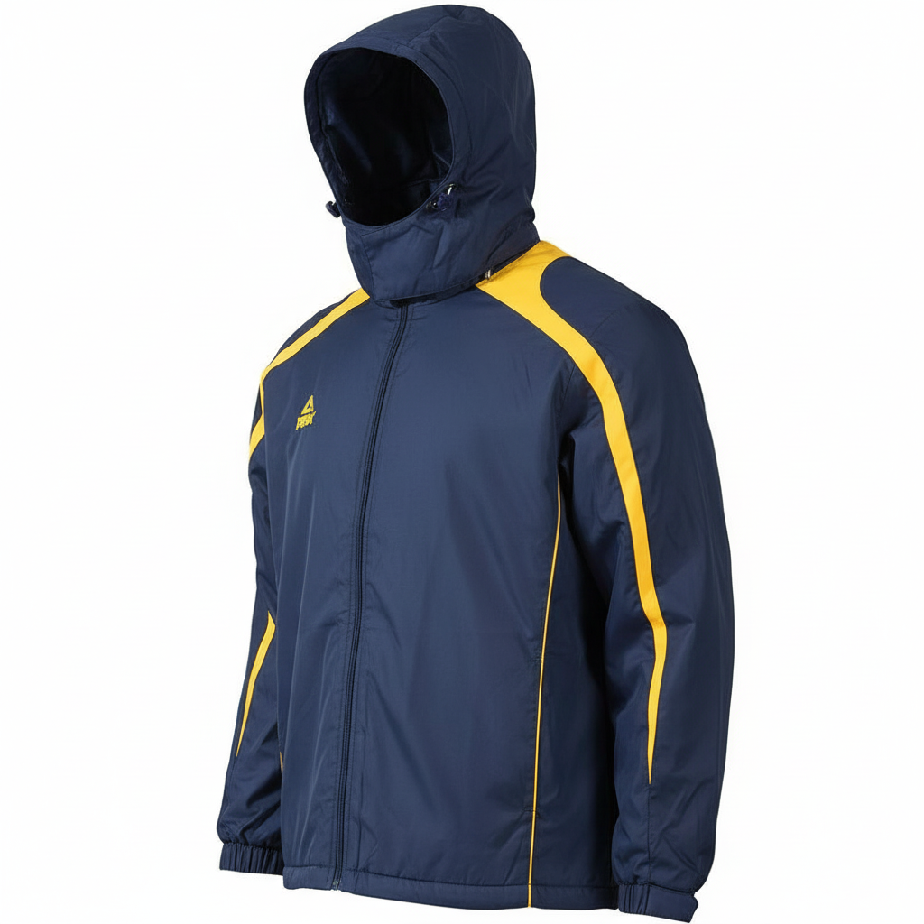 Peak Padding Jacket Navy/Yellow
