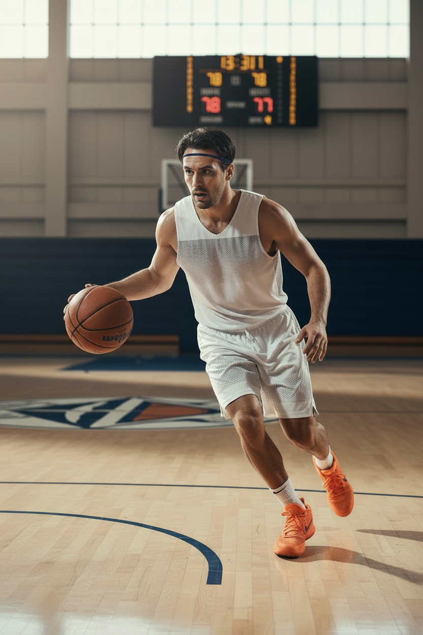 Navy Blue Ultra Thin Headband Lifestyle
