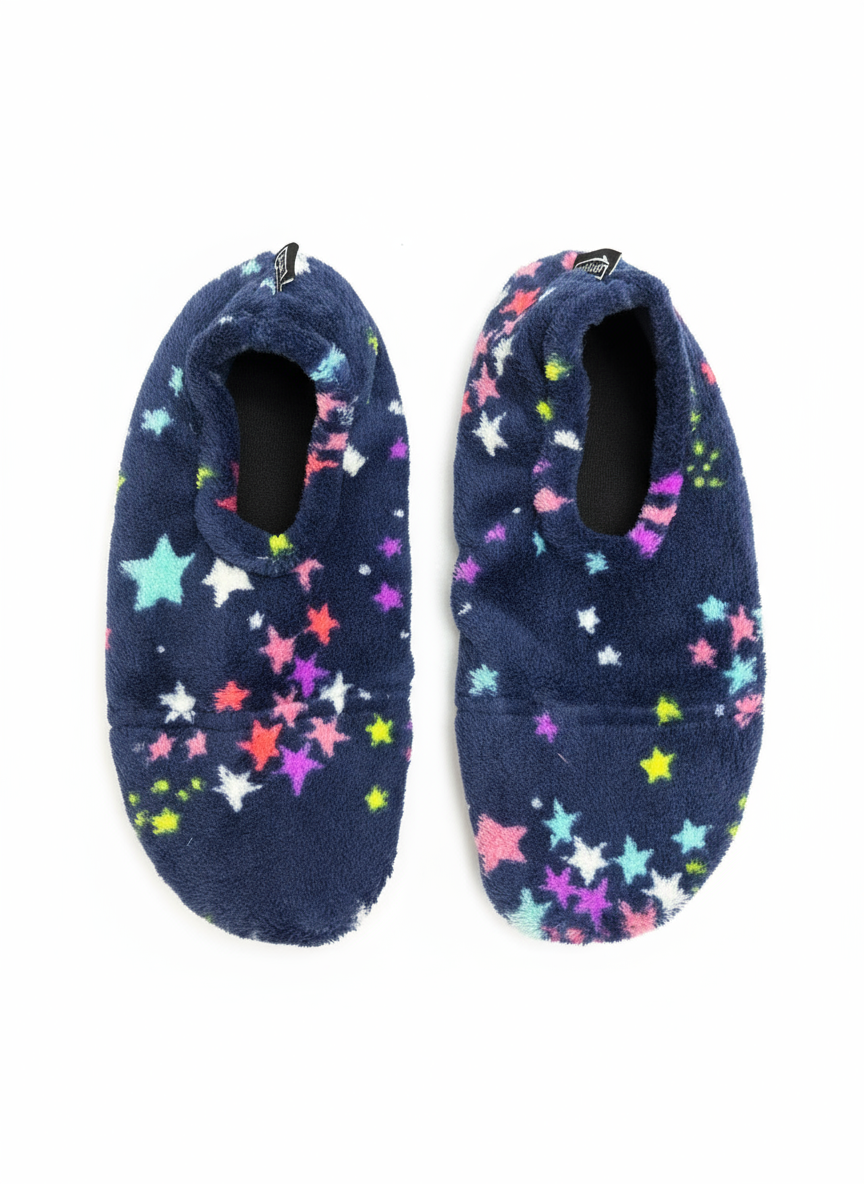 Flexy Slips Furr Stars Navy