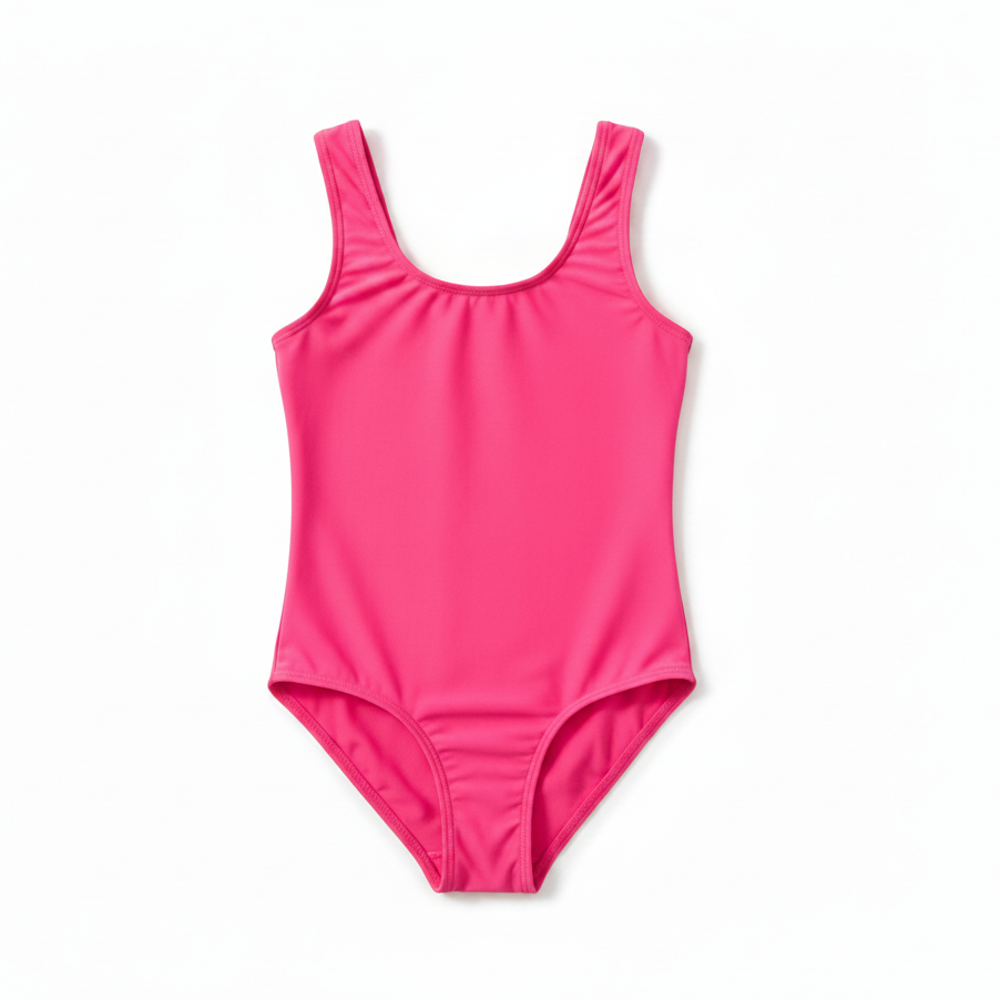 Neon Pink Tank Leotard