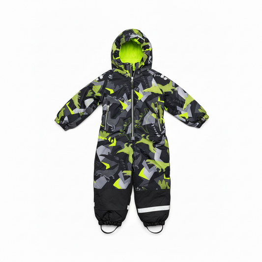 Children Snowsuit Grey/Pistache Dynesor