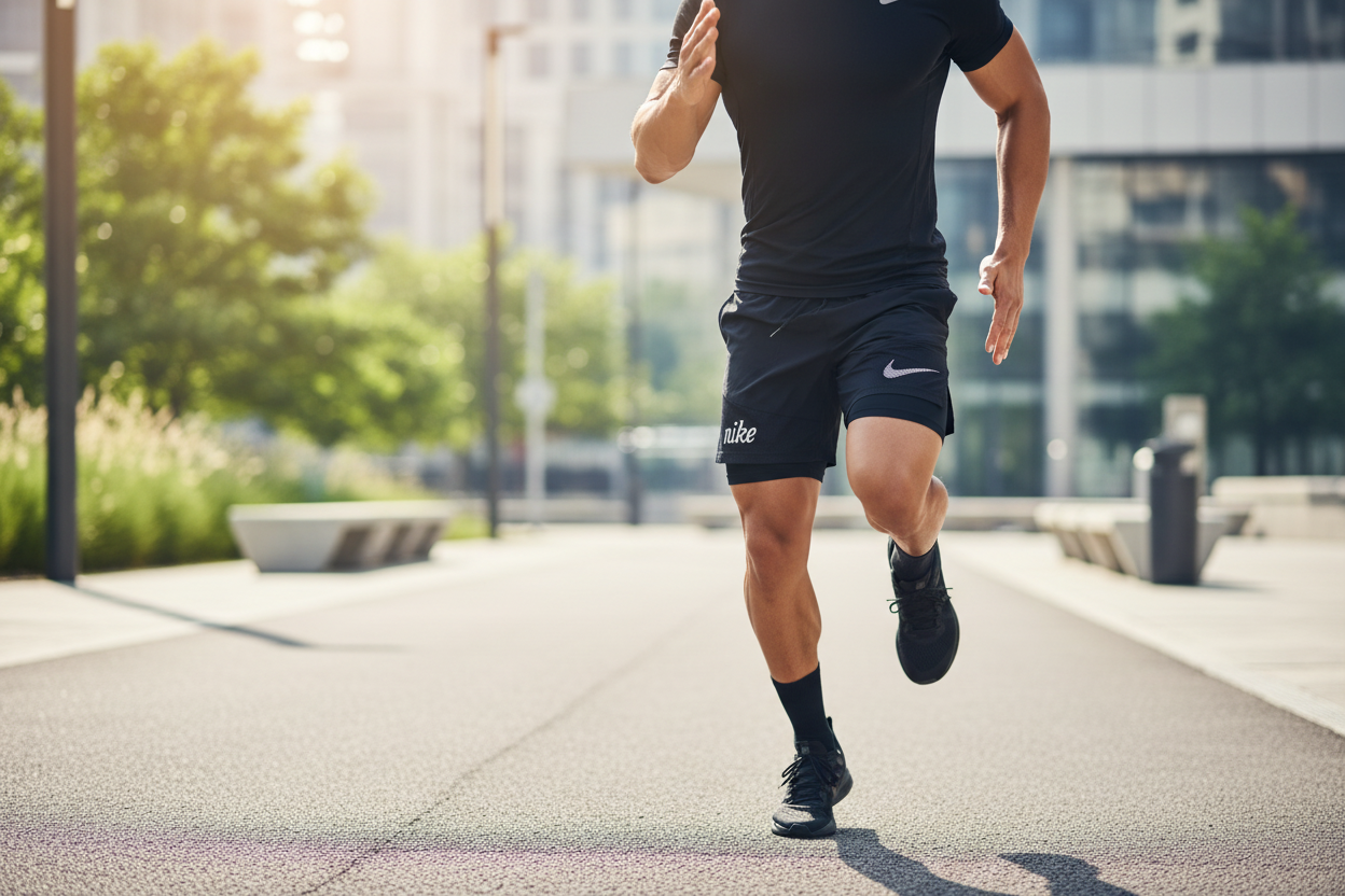 Nike 2-in-1 Running Shorts Black — Lifestyle
