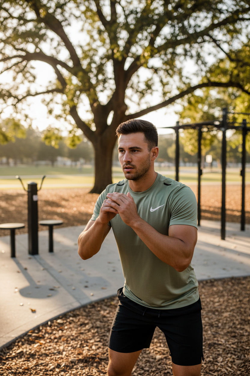 Nike Dri-FIT Legend T-Shirt — Man Wearing
