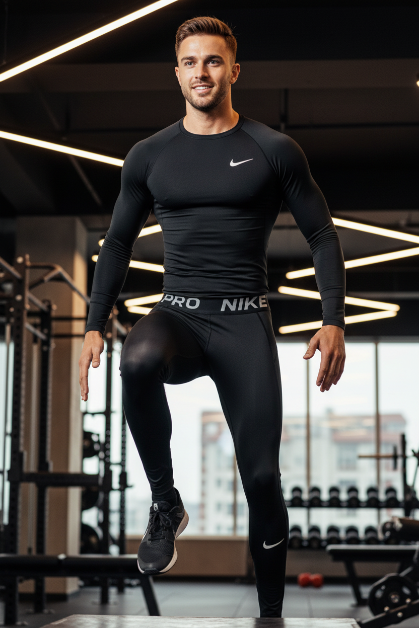 Nike Pro Black Training Set – Male Lifestyle